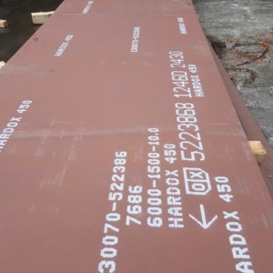 Thép tấm hardox 450 dày 10 x 1500 x 6000
