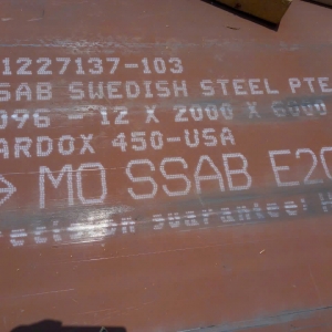 Thép tấm hardox 450 dày 12 x 1500 x 6000