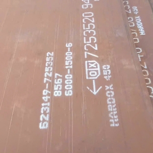 Thép tấm hardox 450 dày 6 x 2000 x 3000