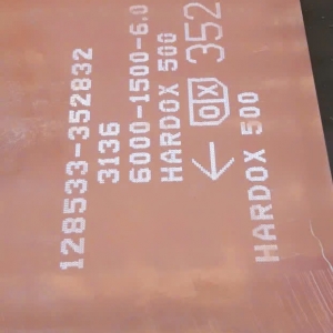  Thép tấm hardox 500 dày 6 x 1500 x 6000