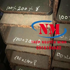 Thép hộp chữ nhật 100x200x8