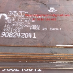 thép tấm A36 12mm/12ly, thép tấm nhập khẩu nhật bản