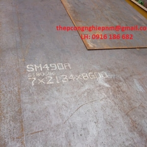thép tấm SM490, thép tấm JIS G3106 SM490