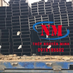 Thép hộp 80x160x4ly/mm/li mác Q235B SS400