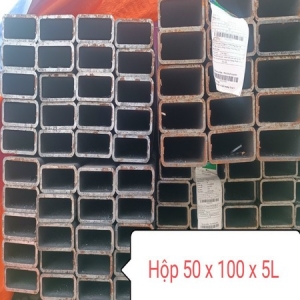 Thép hộp 50x100x5