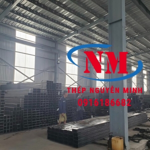 Thép hộp 120x200x6ly/mm/li mác Q235B
