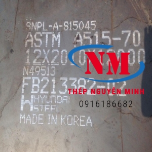 Thép Tấm A515 - A516 Chịu Nhiệt lò hơi cao