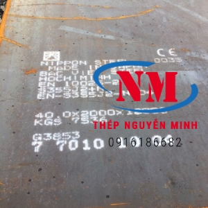 THÉP TẤM CÁN NÓNG S355J2+N tiêu chuẩn EN10025