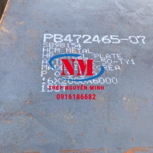 THÉP TẤM A572 GR.50 DÀY 15LY - 16LY - 18 LY - 20 LY - 22LY - 24LY - 25LY