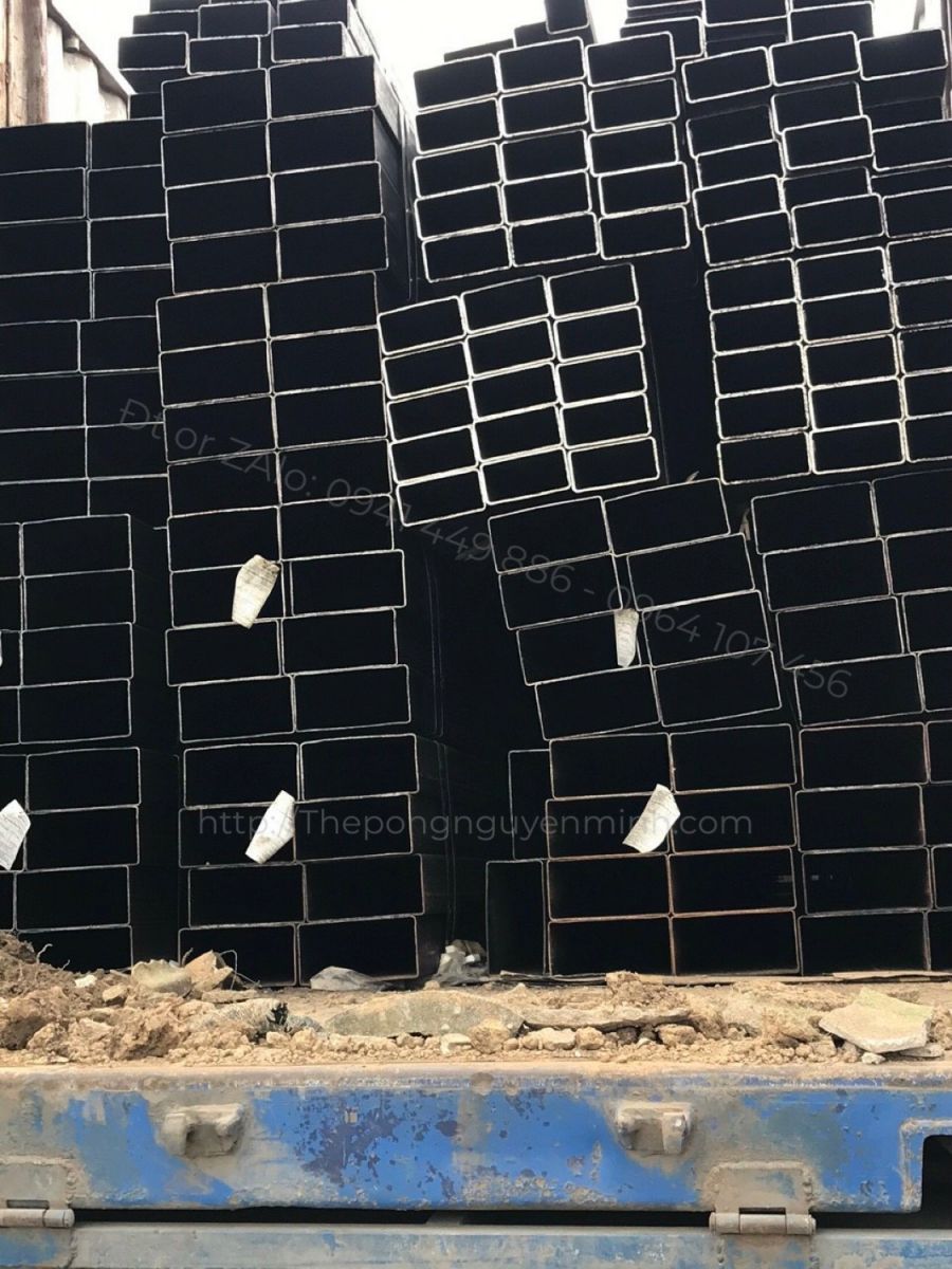 thép hộp 100x150 mạ kẽm - thép hộp 150x100 hàng đen