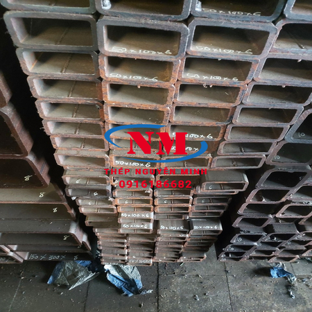 THÉP HỘP CHỮ NHẬT 100X50, HỘP CHỮ NHẬT 100X50