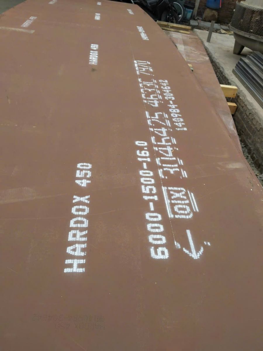 Thép tấm hardox 450 dày 16 x 1500 x 6000