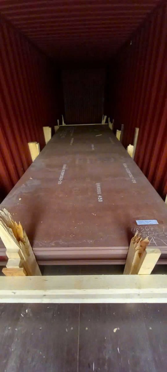 Thép tấm hardox 450 dày 20 x 2000 x 6000