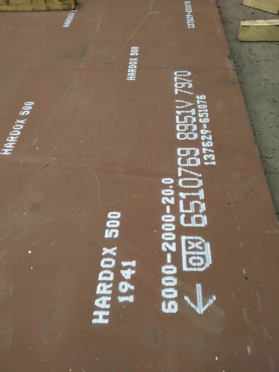  Thép tấm hardox 500 dày 20 x 2000 x 6000