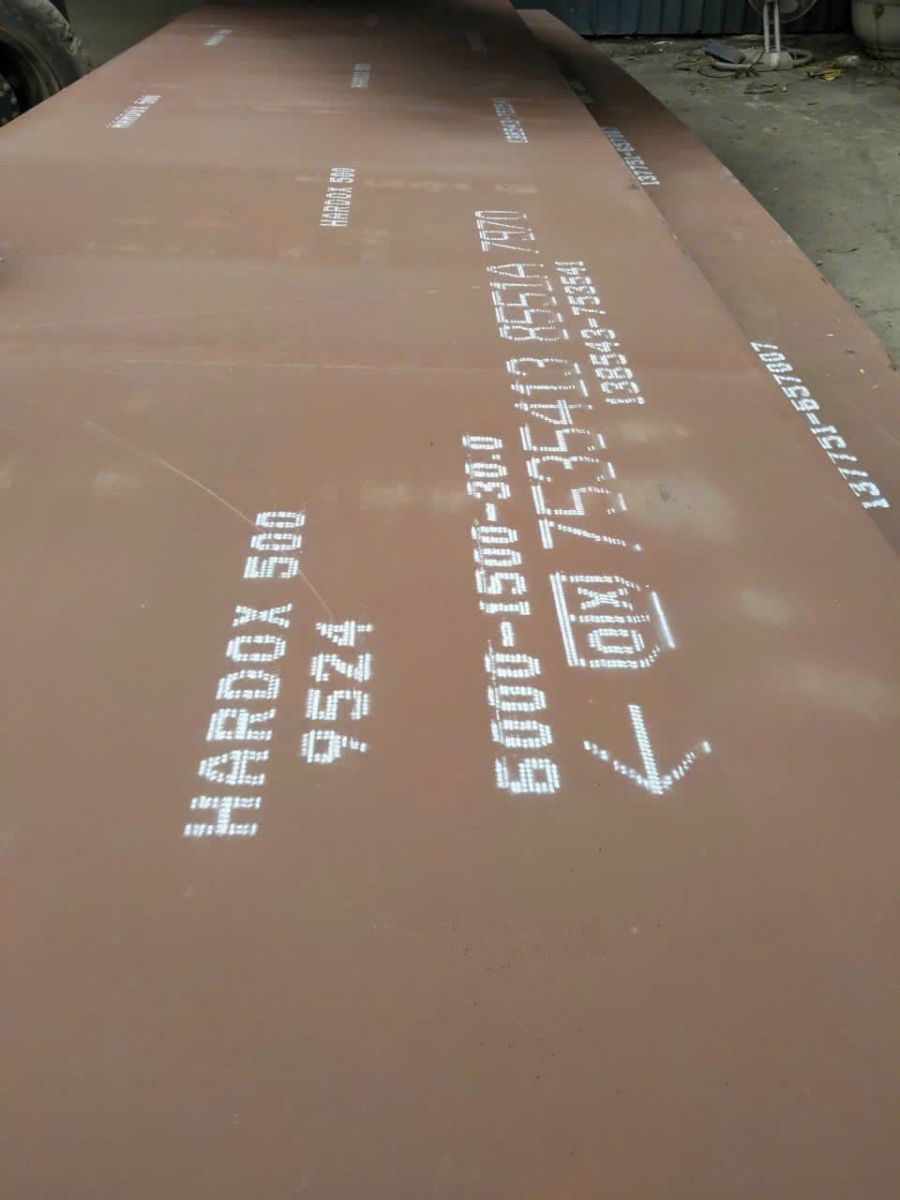 Thép tấm hardox 500 dày 30 x 1500 x 6000