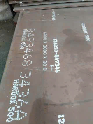 Thép tấm hardox 500 dày 30 x 3000 x 6000