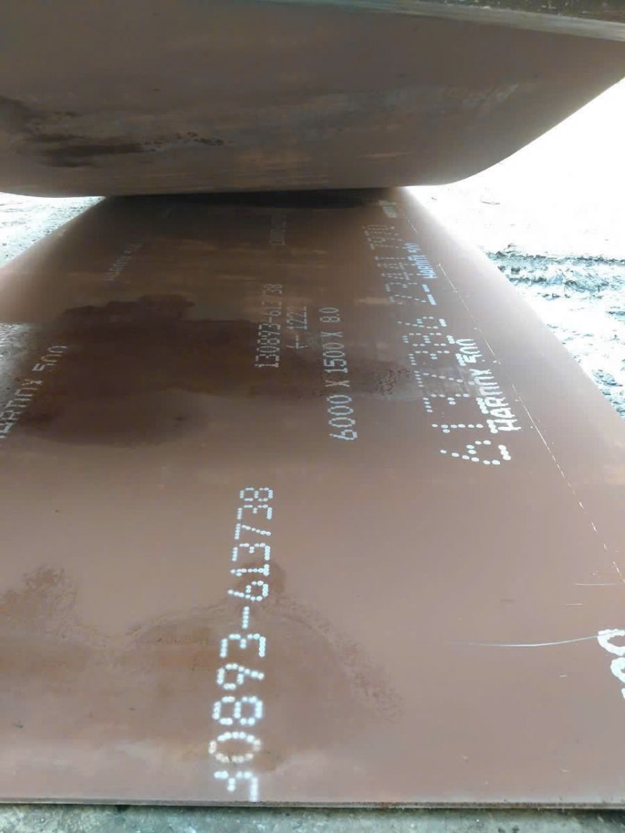 Thép tấm hardox 500 dày 8 x 1500 x 6000