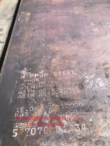 thép tấm astm a572