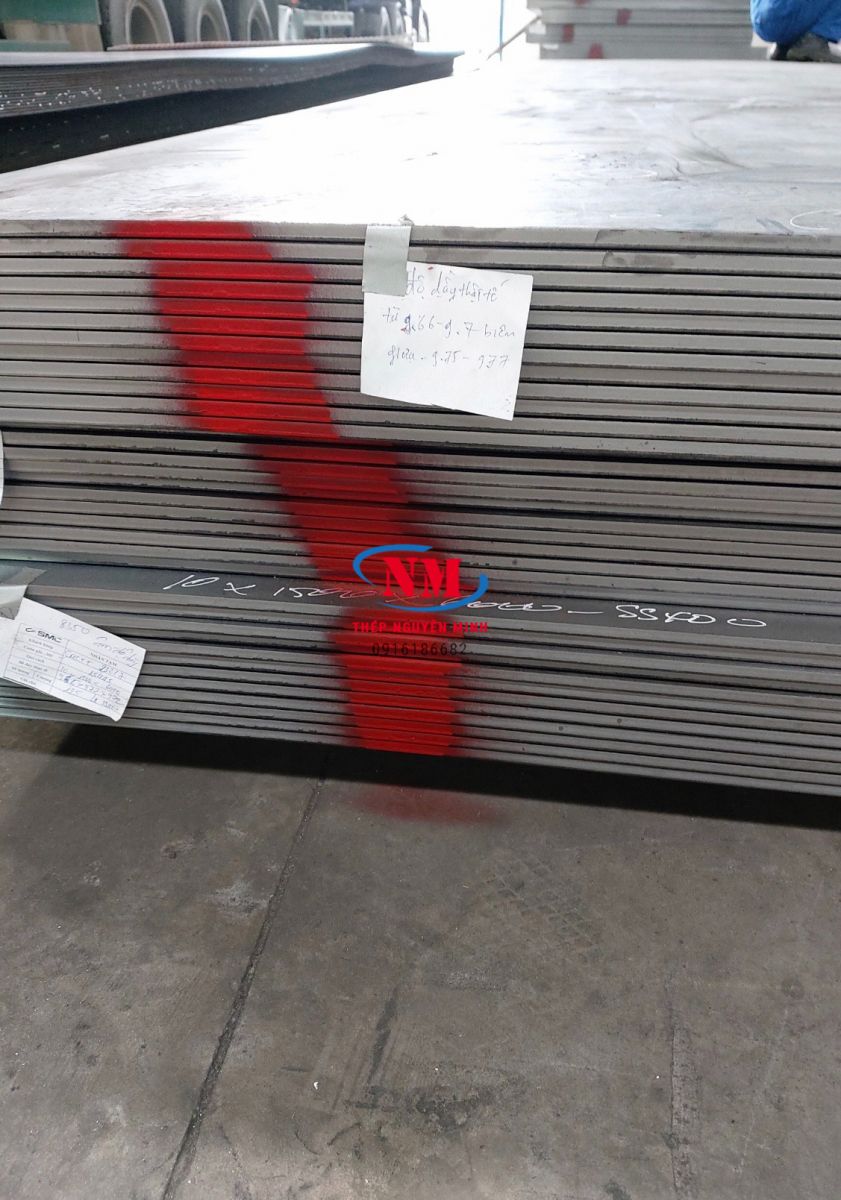 THÉP TẤM ASTM A515 GR.50 DÀY 90MM/90LY