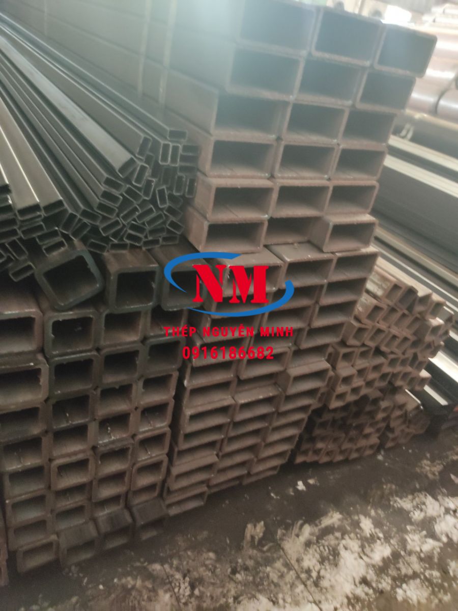 Thép hộp 100x200x4, THÉP HỘP CHỮ NHẬT 100X200X4