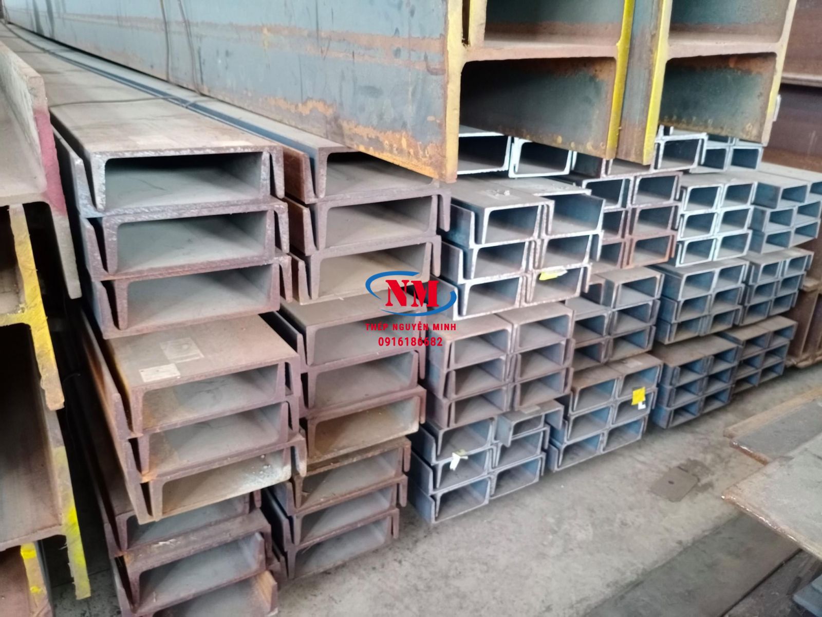  THÉP HÌNH U400 - XÀ GỒ U400 / SẮT THÉP NGUYỄN MINH