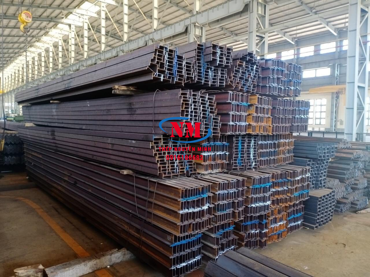 HÉP HÌNH CHỮ H150X75 - THÉP HÌNH H150X75  / SẮT THÉP NGUYỄN MINH