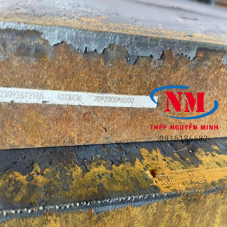 thép tấm A36 DÀY 50li / 50mm