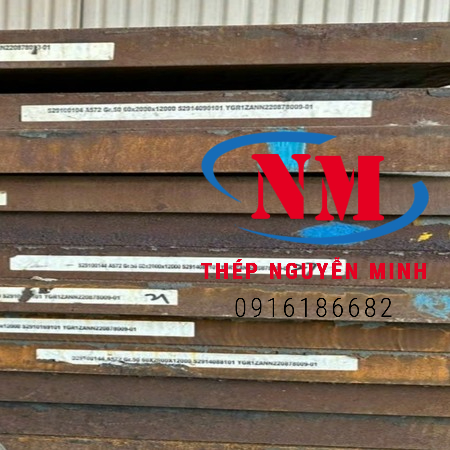 THÉP TẤM ASTM A572 GR.50 DÀY 85mm - 85ly - 85li