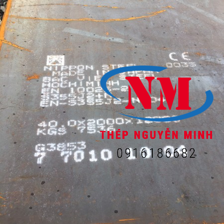 THÉP TẤM CÁN NÓNG S355J2+N tiêu chuẩn EN10025