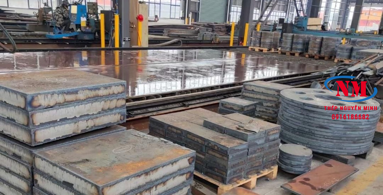 Thép Tấm S355J2+N dày 110mm - 110ly