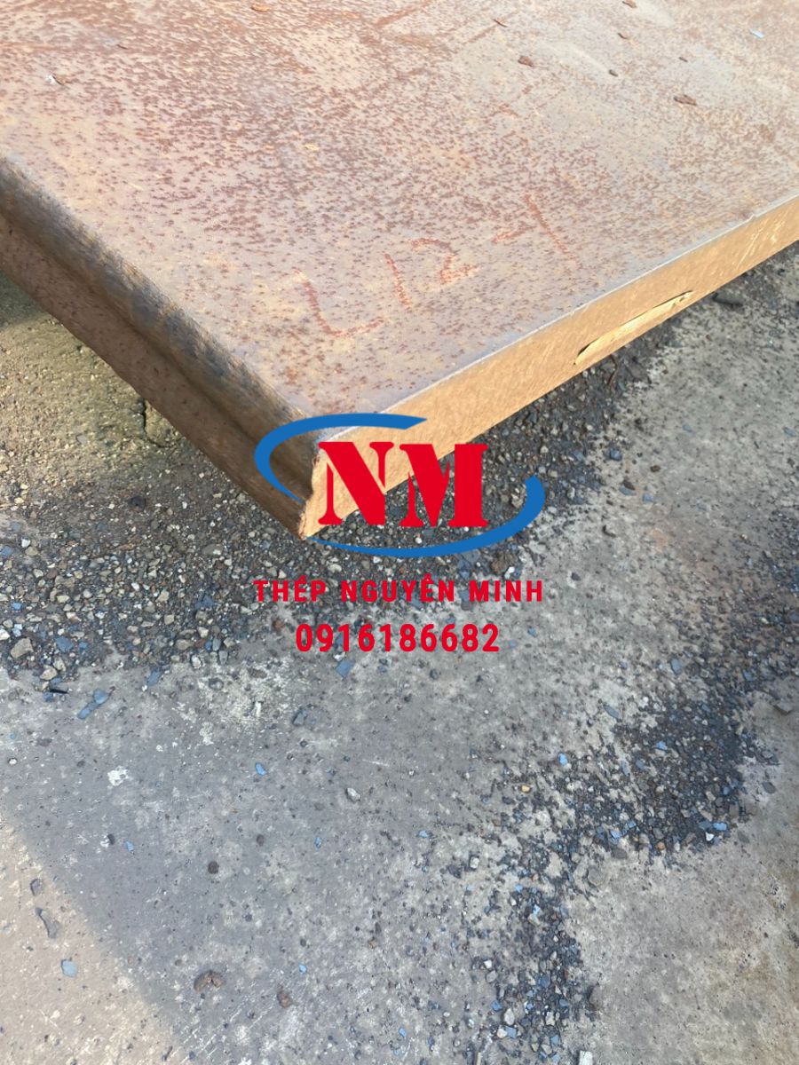 Bán Thép Tấm SS400 dày 55mm - 55ly