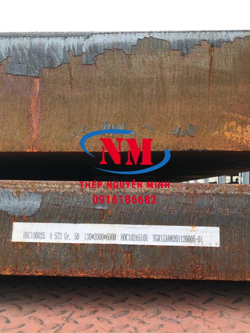 THÉP TẤM A572 GR.50 DÀY 240LY - 250LY - 260LY - 270LY - 270LY - 290LY