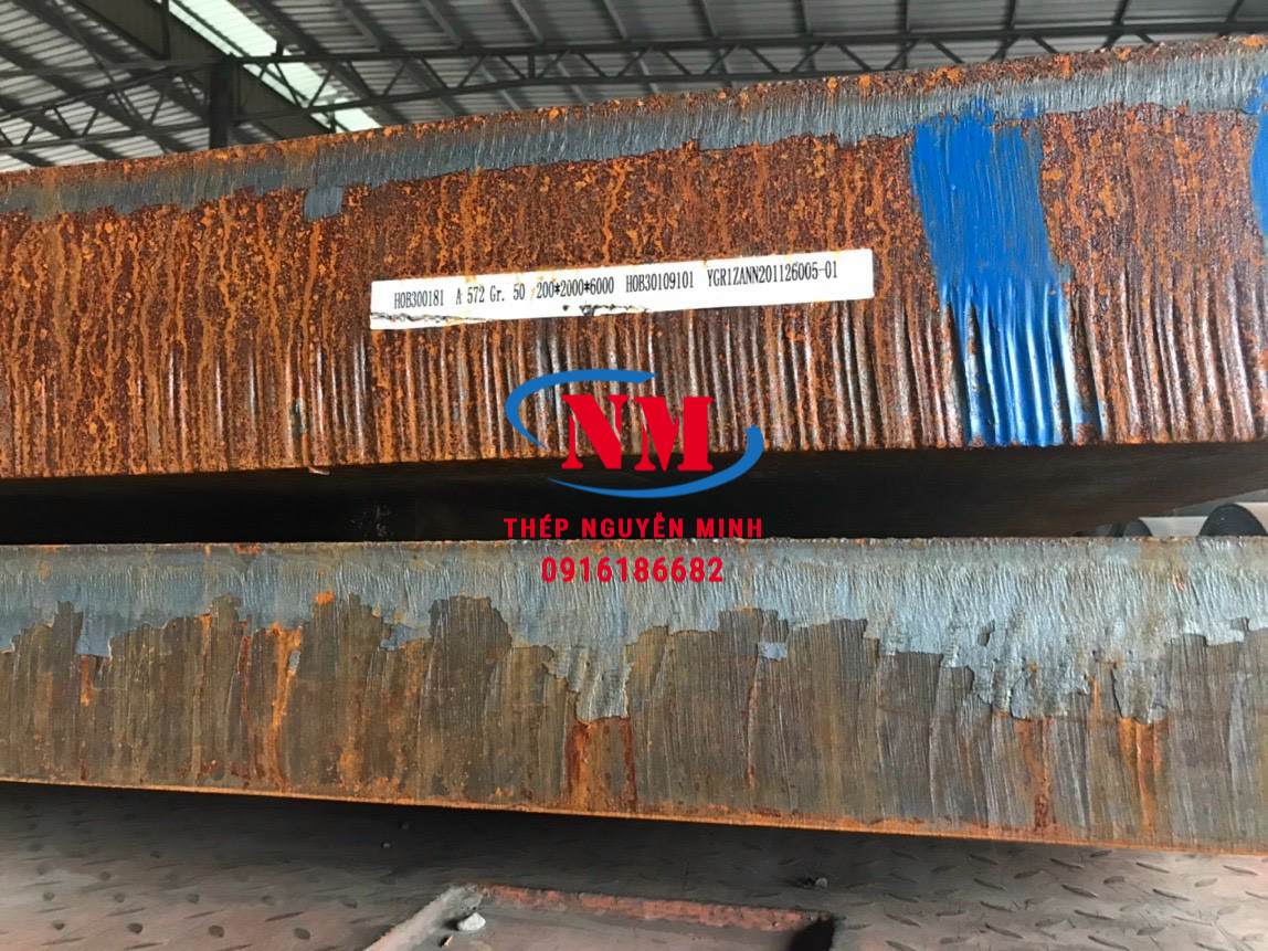 THÉP TẤM ASTM A572 GR.50 DÀY 75mm - 75ly - 75li