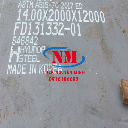 Thép Tấm Chịu Nhiệt A515, A516 GR.70